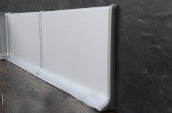 Плинтус алюминиевый L-образный анодированное серебро (3000*11*100 мм) — купить в Уссурийске