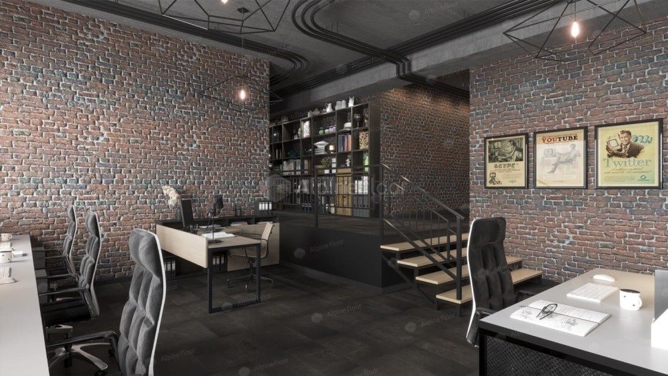 Виниловая плитка "Alpine Floor" Light Stone Ларнака (608*303*2,5 мм) — купить в Уссурийске