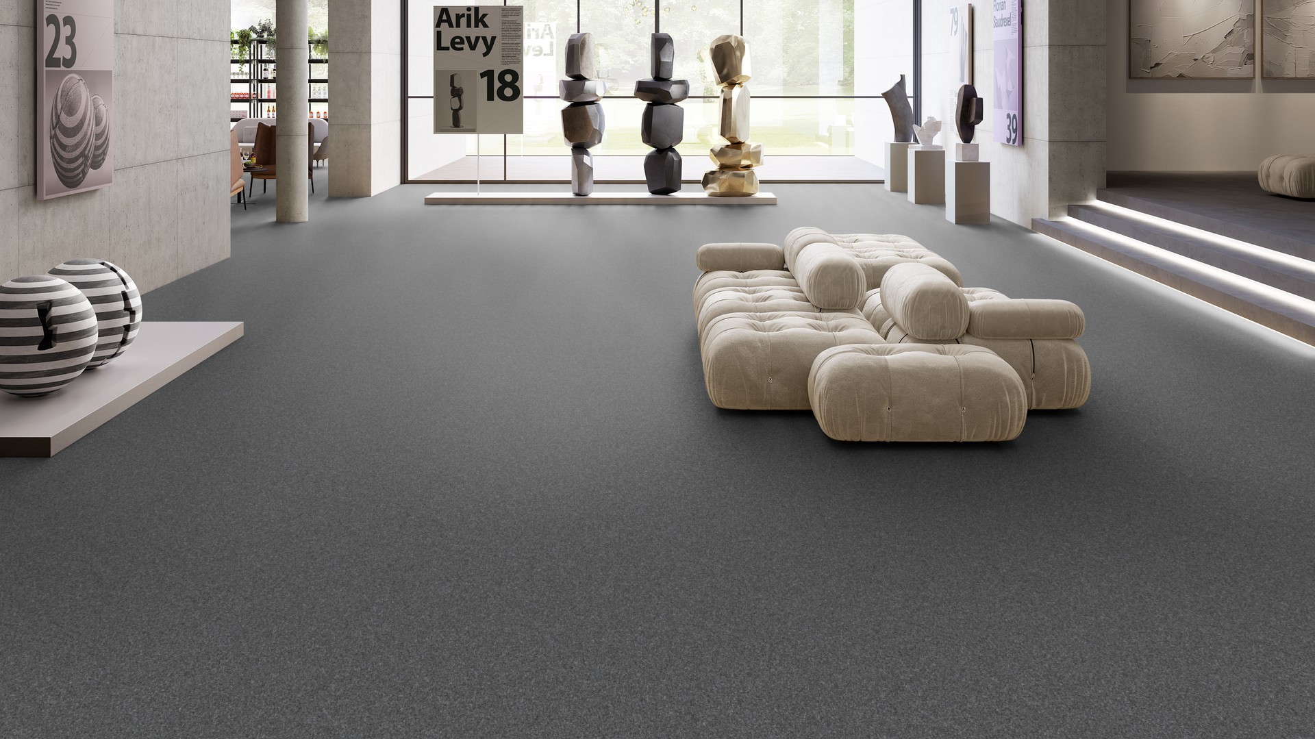 Ковровая плитка Medusa Tile 98 (500*500*5 мм) — купить в Уссурийске