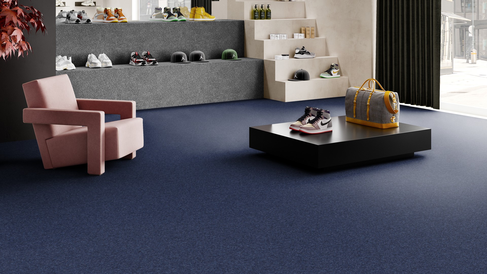 Ковровая плитка Medusa Tile 77 (500*500*5 мм) — купить в Уссурийске