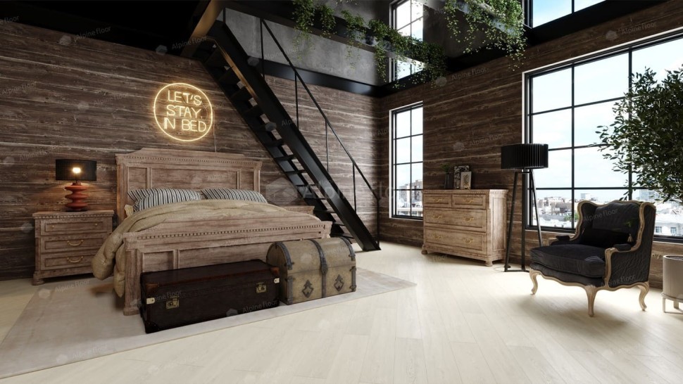 Виниловый ламинат "Alpine Floor" Classic Light MC Дуб Арктик (1220*183*3,5 мм) — купить в Уссурийске