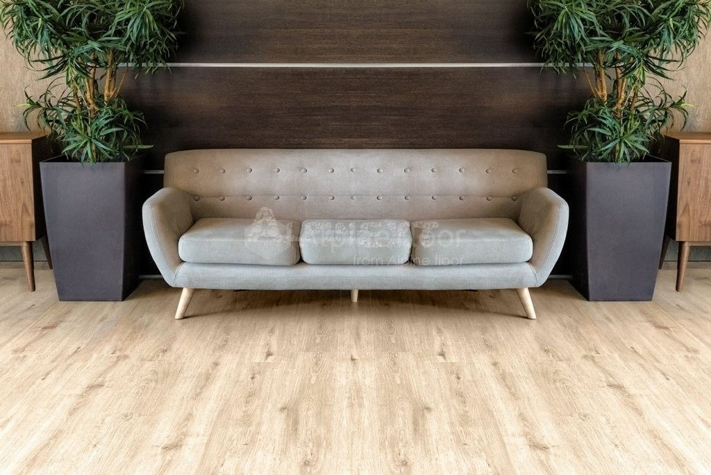 Замковая ПВХ плитка "Alpine Floor" Дуб Ваниль  (1220*183*4мм) — купить в Уссурийске