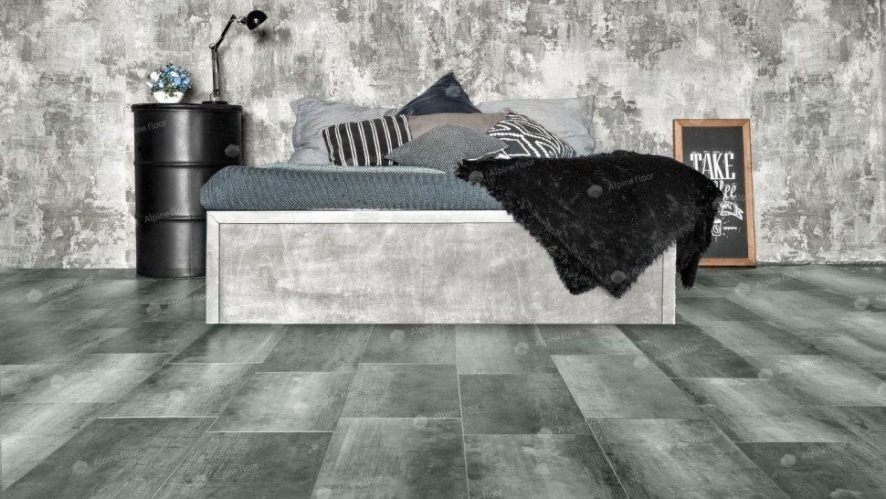 Виниловая плитка "Alpine Floor" Light Stone Корнуолл (608*303*2,5 мм) — купить в Уссурийске