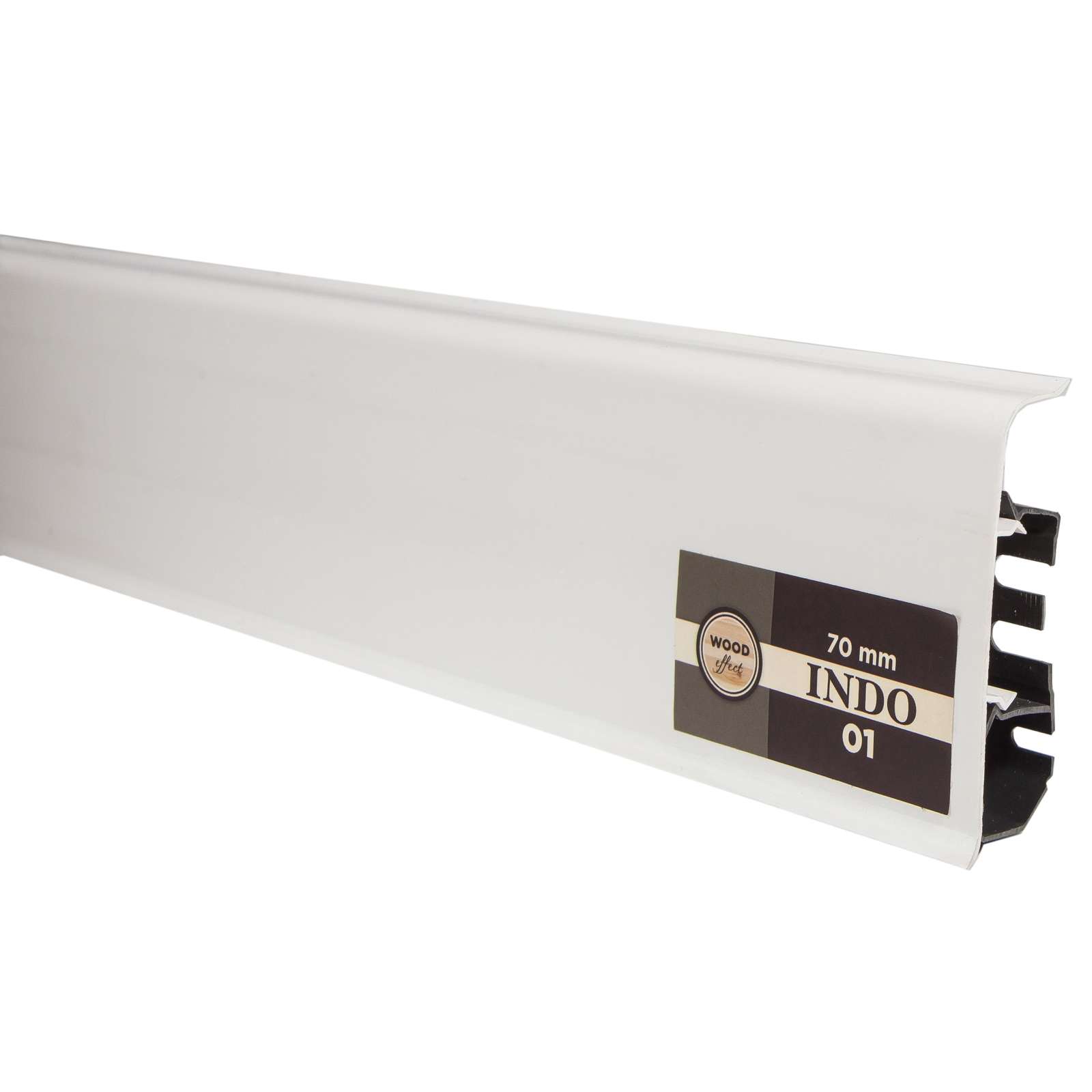 Плинтус "Arbiton" Indo Белый (2500*26*70 мм) — купить в Уссурийске