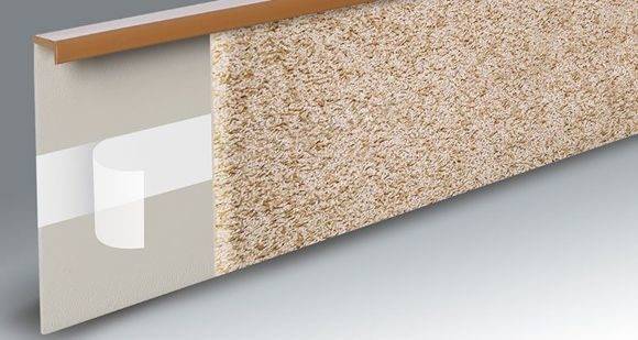 Плинтус для ковролина "Korner" Listwa зеленый (2500*13,8*50 мм) — купить в Уссурийске