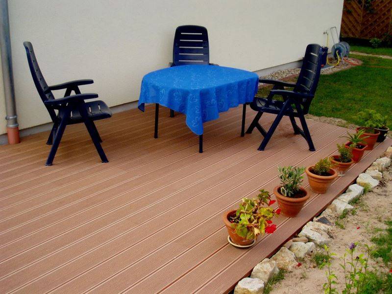 Террасная доска Deckron (4000*153*28 мм) шовная — купить в Уссурийске