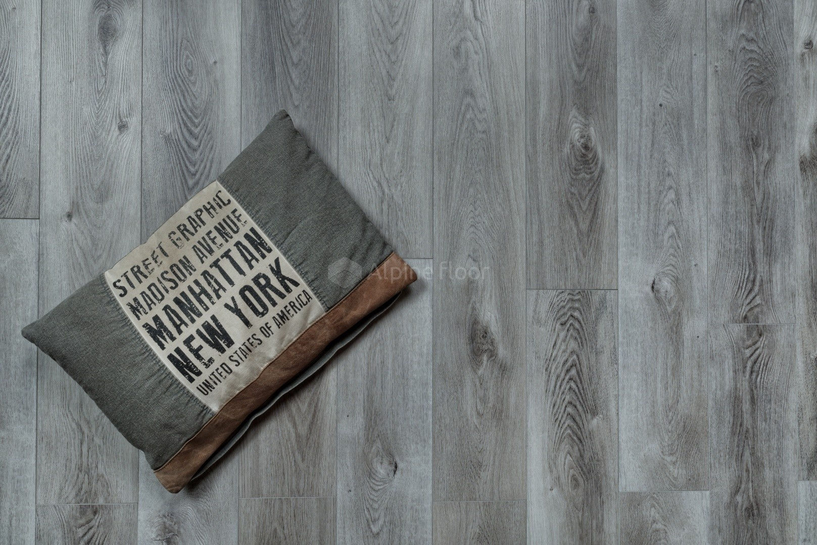 Замковая ПВХ плитка "Alpine Floor" Дуб гранит  (1524*180*8мм) — купить в Уссурийске