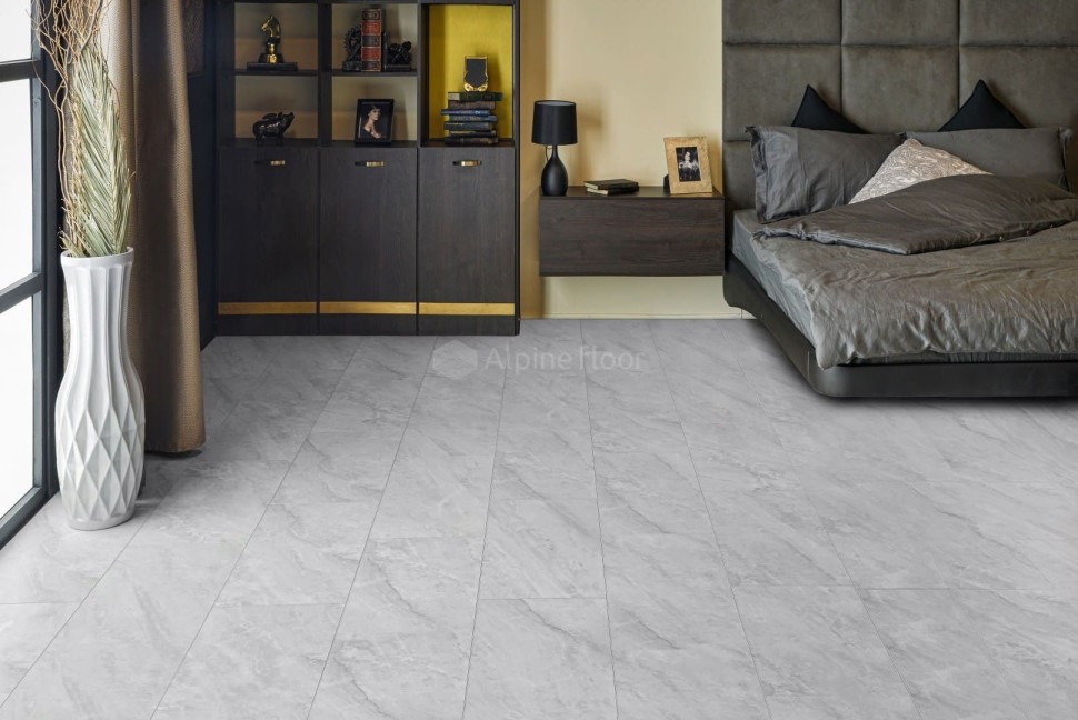 Виниловая плитка "Alpine Floor" Light Stone Вердон (608*303*2,5 мм) — купить в Уссурийске