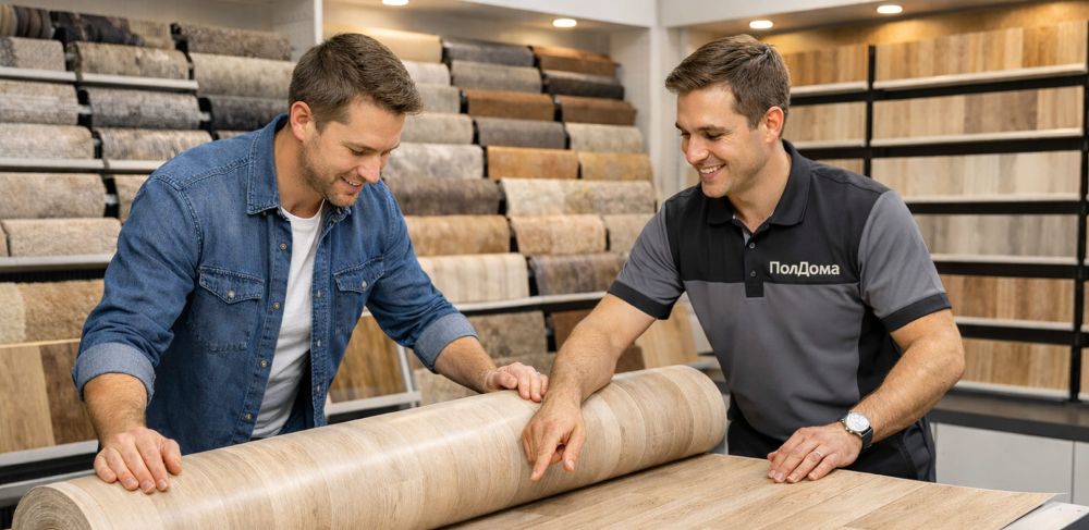 Руководство по выбору линолеума для пола