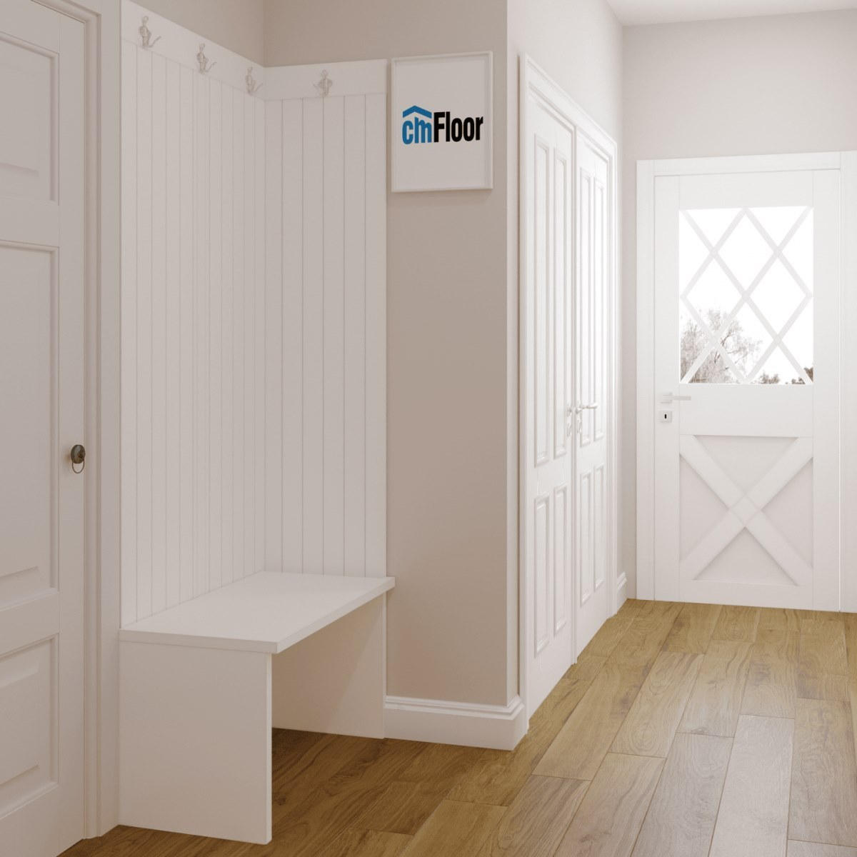 Виниловое напольное покрытие ScandiWood 04 Орех Американский (180*1220*5 мм) — купить в Уссурийске