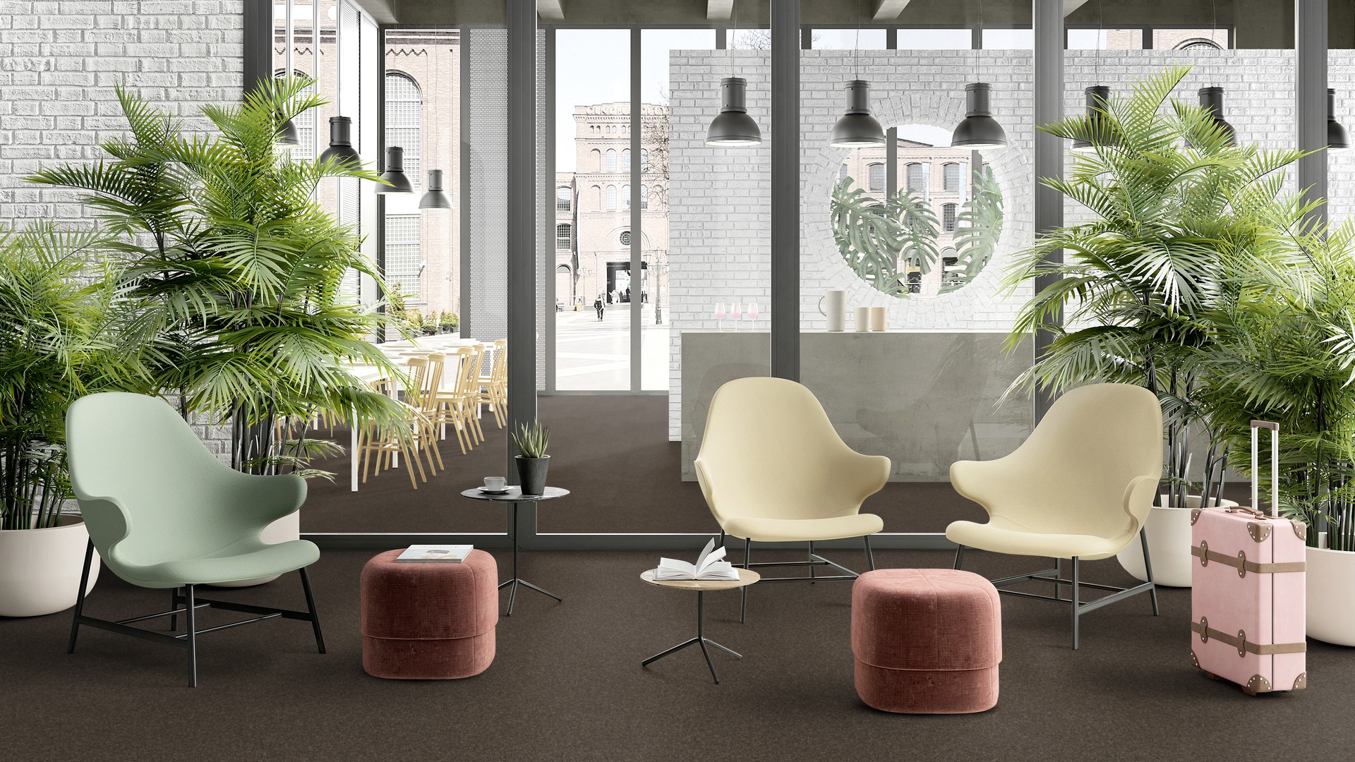 Ковровая плитка Medusa Tile 43 (500*500*5 мм) — купить в Уссурийске